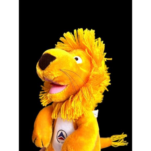 VTG Dusty the Air Lion Delta Airlines Plush Stuffed Animal Robert Hersch Promo - Picture 3 of 12